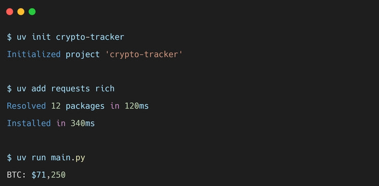 Прощай, pip: как uv ускоряет Python-проекты в десятки раз